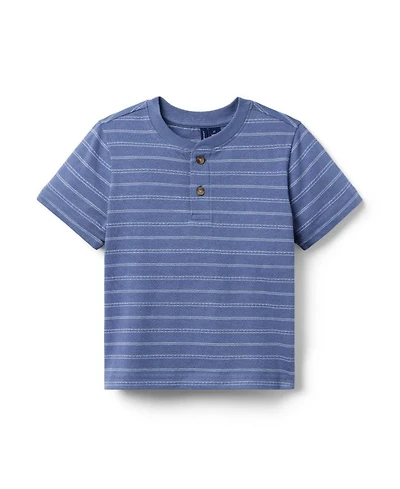 Boys' Jacquard Henley T-Shirt - Little Kid, Big Kid