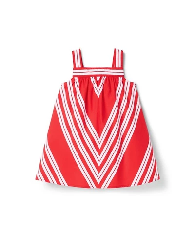 Girls' Bold Stripe Dress - Little Kid, Big Kid