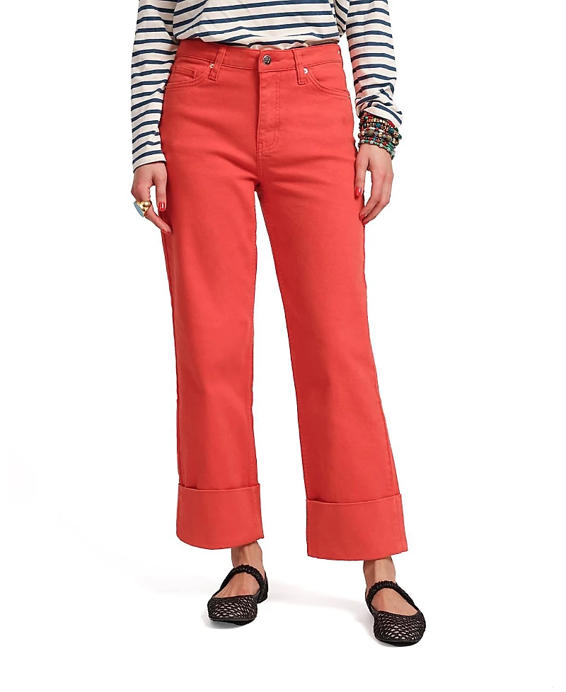 Frances Valentine Smarty Cuffed Jeans