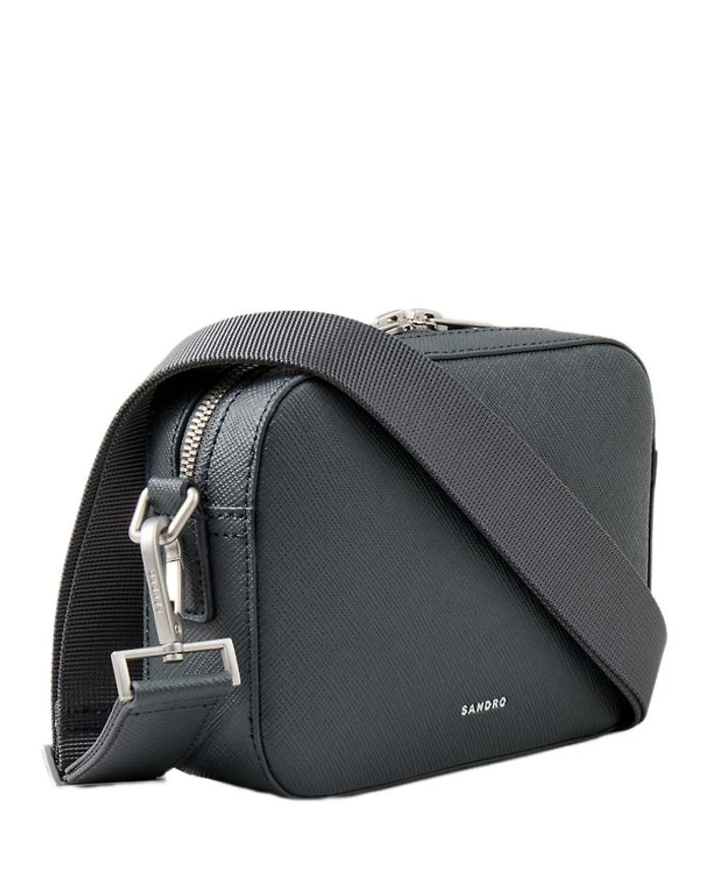 Men's Small Saffiano Leather Bag