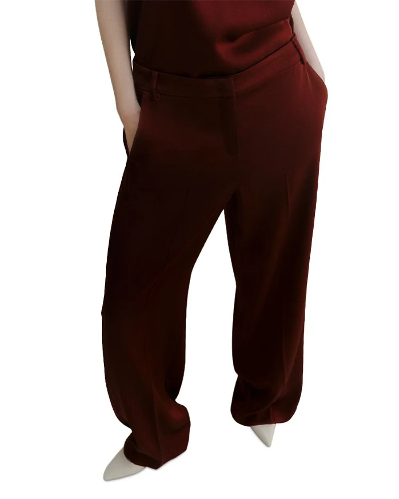 Wolf Bordeaux Pants
