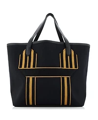 Pursangle Tote Canvas with Leather