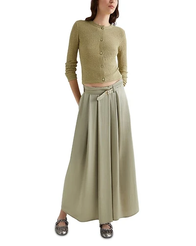 Fontana Belted Maxi Skirt