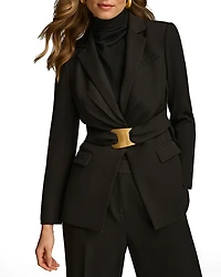 Donna Karan Belted Blazer