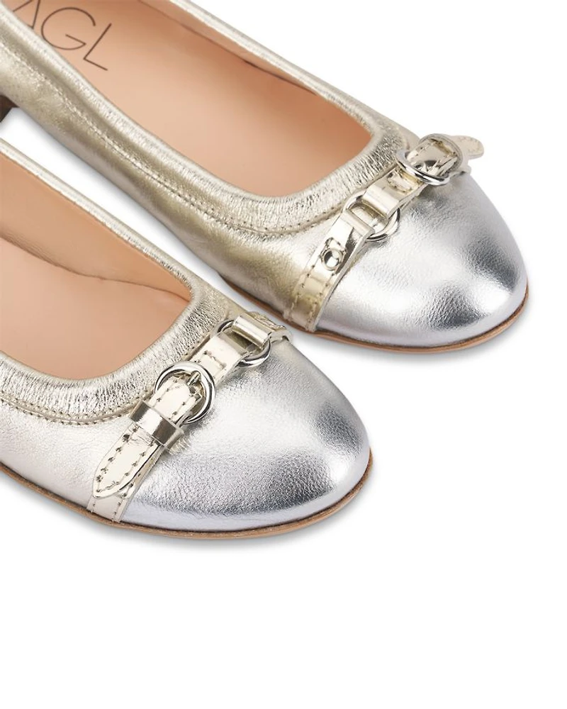 Women's Monika Metallic Flats