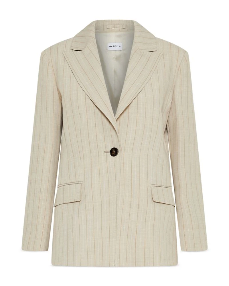 Facile Peak Lapel Blazer