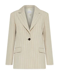 Facile Peak Lapel Blazer