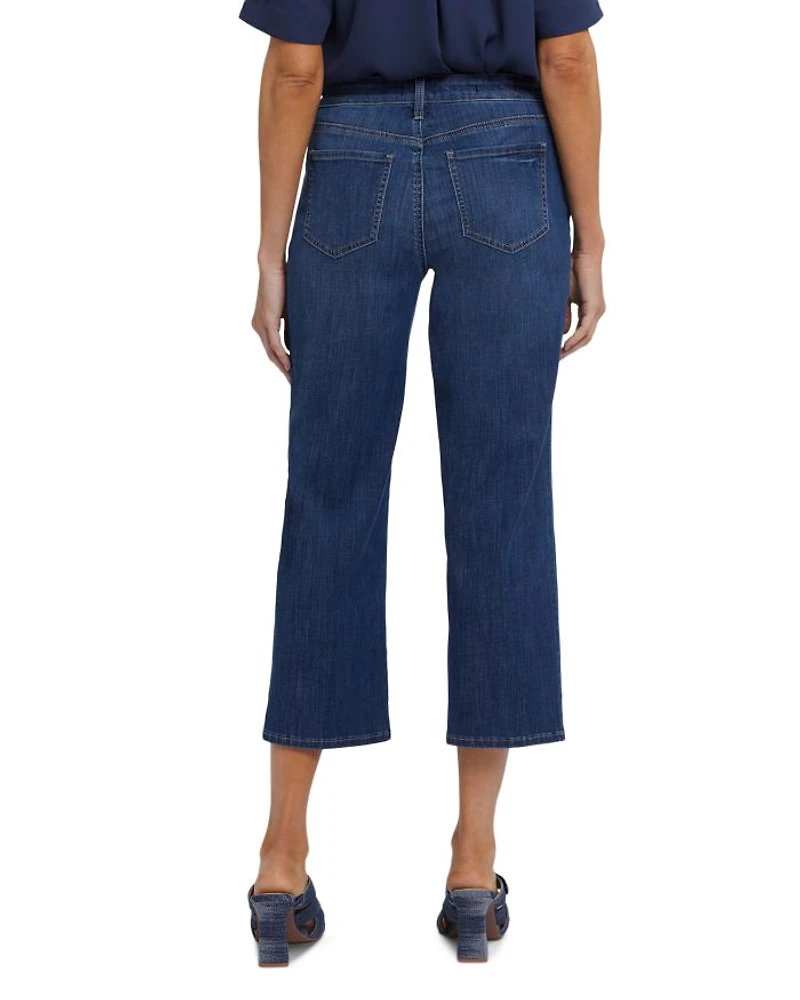 Petite Relaxed Piper Crop Jeans Rio Rapids