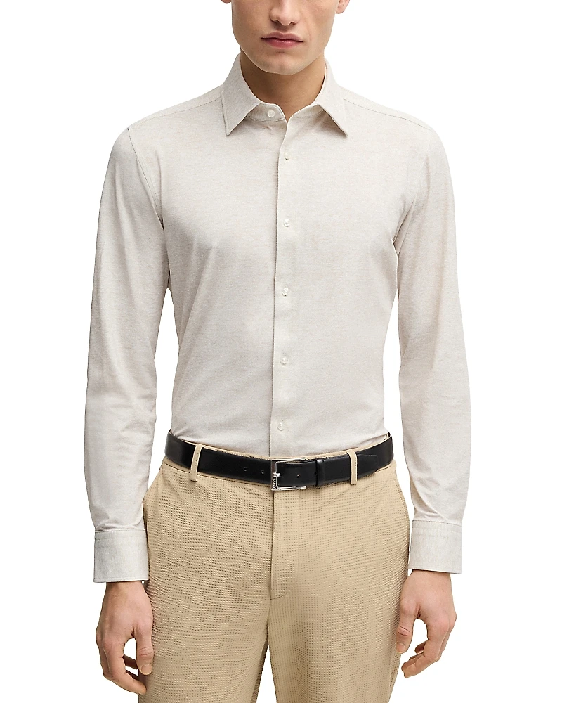 Boss Hank Kent Printed Button-Front Shirt