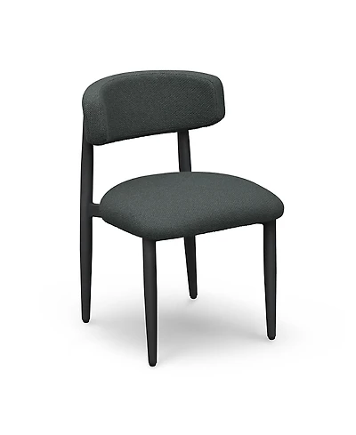 Tov Furniture Annika Textured Fabric Outdoor Dining Chair