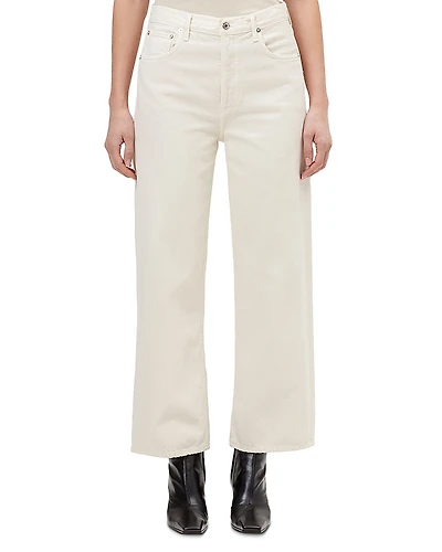 Agolde Ren High Rise Wide Leg Ankle Jeans