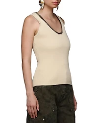 Embellished Tank Top