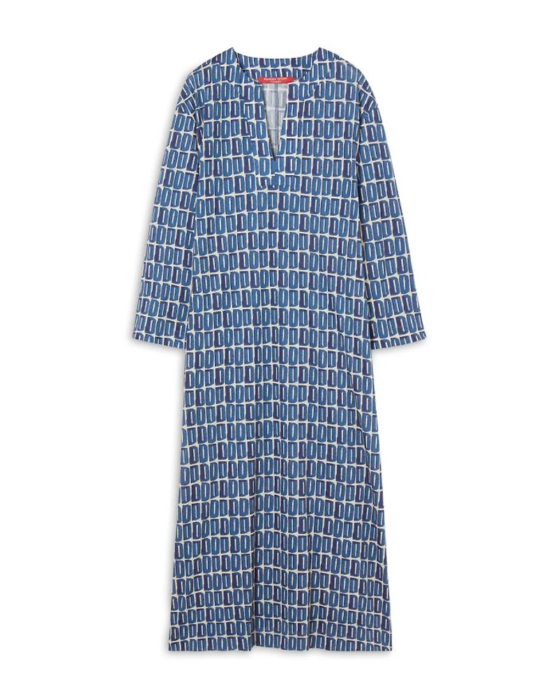 Plus Ancella Navy Dress