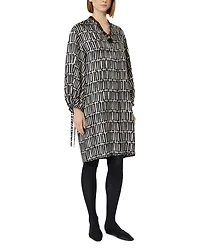 Ottone Black Silk Dress
