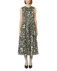 Venice Kaki Cotton Dress