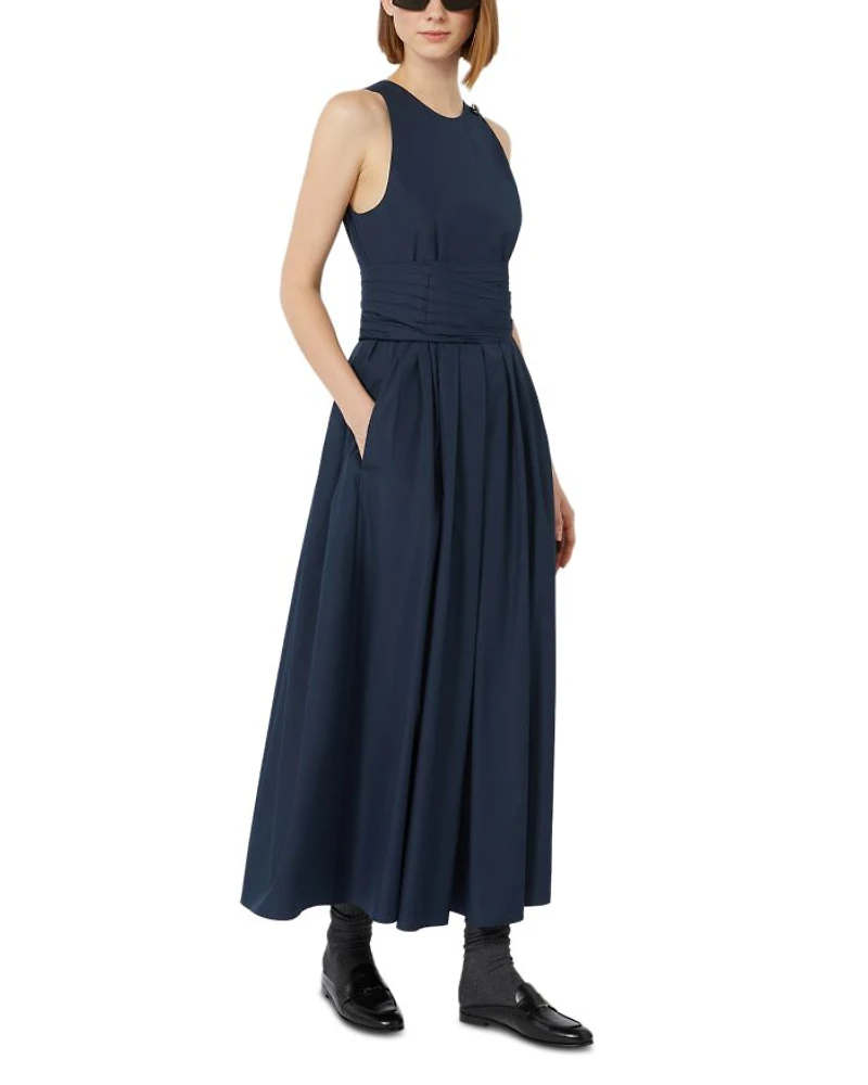 Ussita Ultramarine Cotton Dress