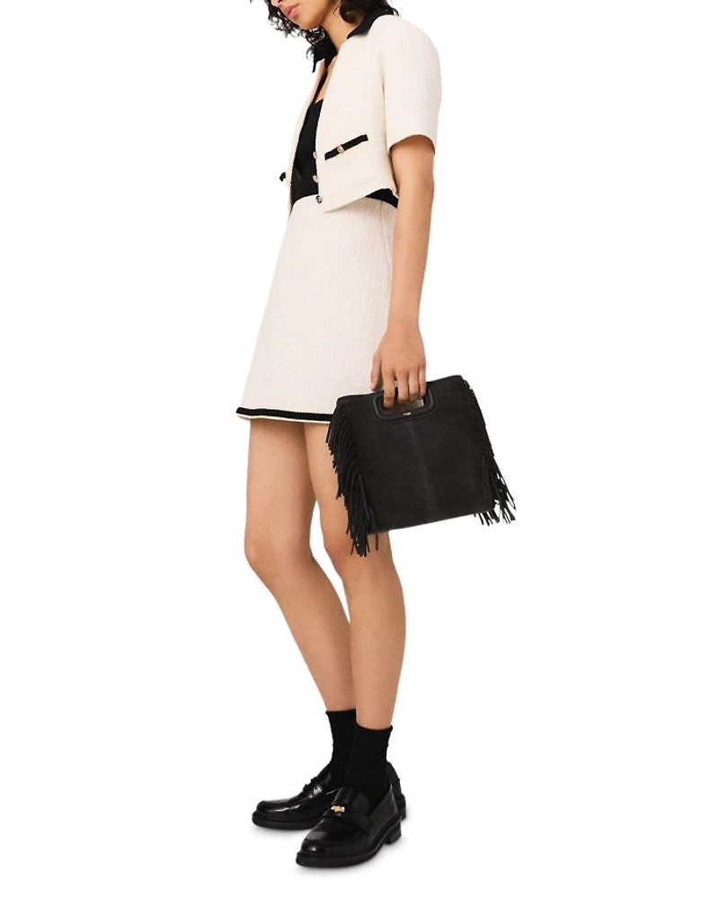 2-in-1 Lurex Tweed Dress and Jacket