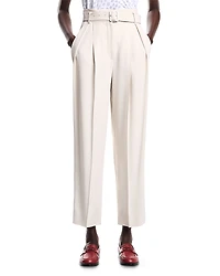 Emporio Armani Enver Satin Pleated Pants