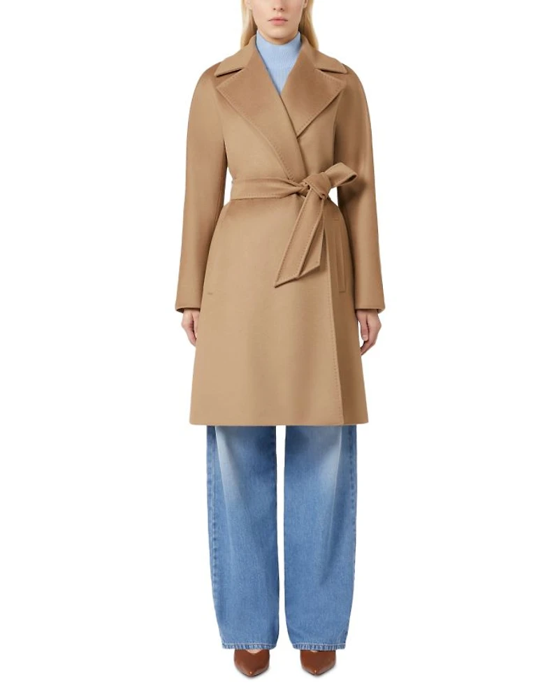 Wool Belted Midi Coat