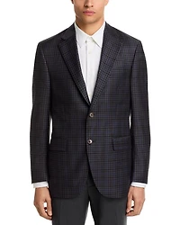 Flynn Check Windowpane Wool Regular Fit Sportscoat