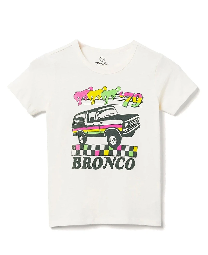 Junk Food Clothing Unisex Ford Bronco '79 Tee - Little Kid, Big Kid