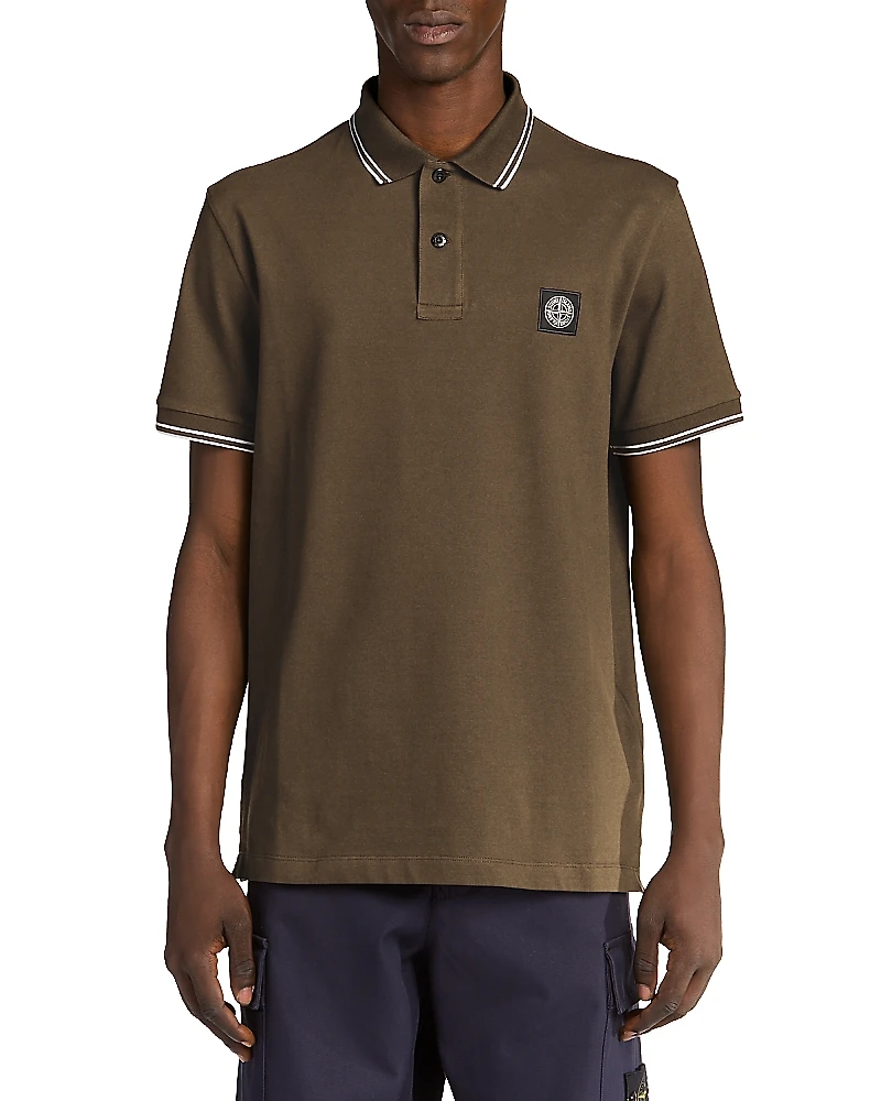 Stone Island Short Sleeve Polo Shirt