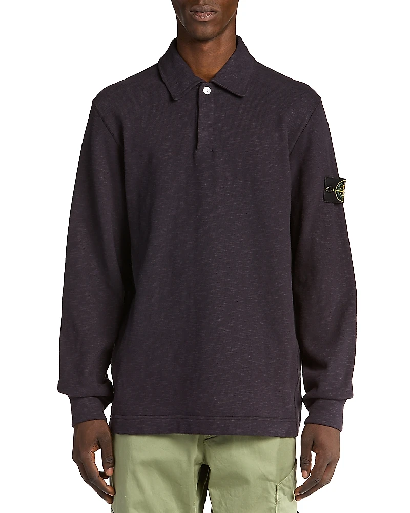 Stone Island Long Sleeve Polo Shirt