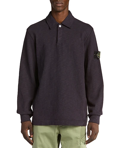 Stone Island Long Sleeve Polo Shirt
