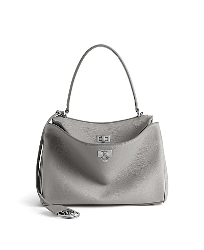 Balenciaga Rodeo Handbag Small Grained Calfskin