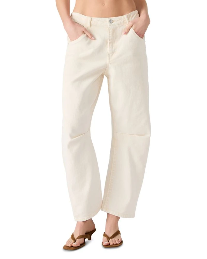 Hart Barrel Jeans Cream