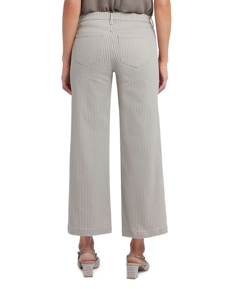 Teresa High Rise Ankle Wide Leg Jeans Hidden Lodge