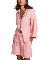 Mint Velvet Women's Linen Resort Top