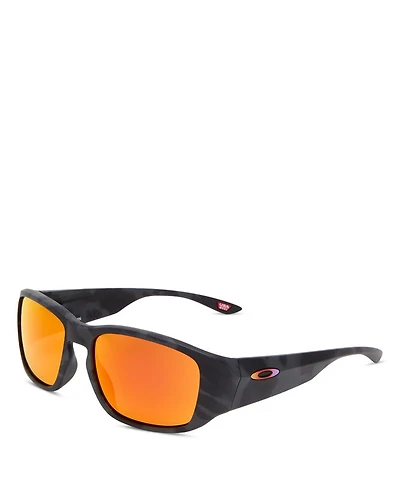 Tourniquet Square Sunglasses, 57mm