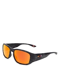 Tourniquet Square Sunglasses, 57mm