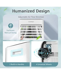 10000 BTU Portable 3-in-1 Air Conditioner with Fan Dehum Sleep Mode