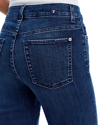 High Rise Cropped Slim Jeans Soho Dark