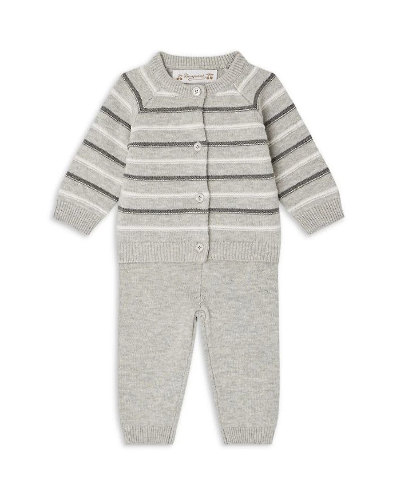 Unisex Justio Cardigan & Jogger Set - Baby
