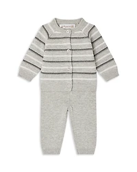 Bonpoint Unisex Justio Cardigan & Jogger Set - Baby
