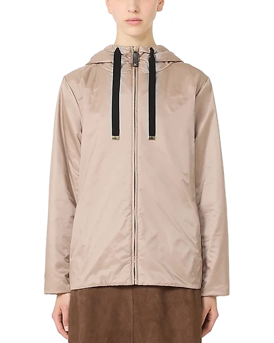 Max Mara Hooded Quilted Jacket