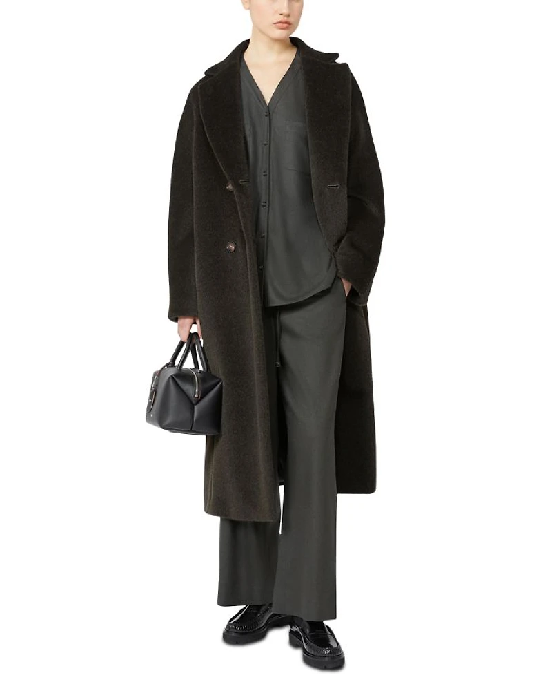 Floria Wool Stretch Flannel Pants
