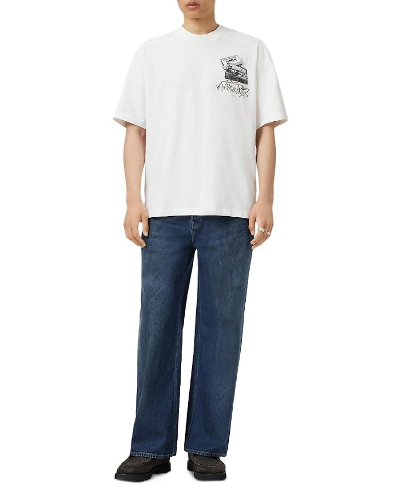 Oversized Reel Logo Graphic Tee