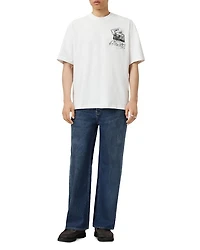 Oversized Reel Logo Graphic Tee