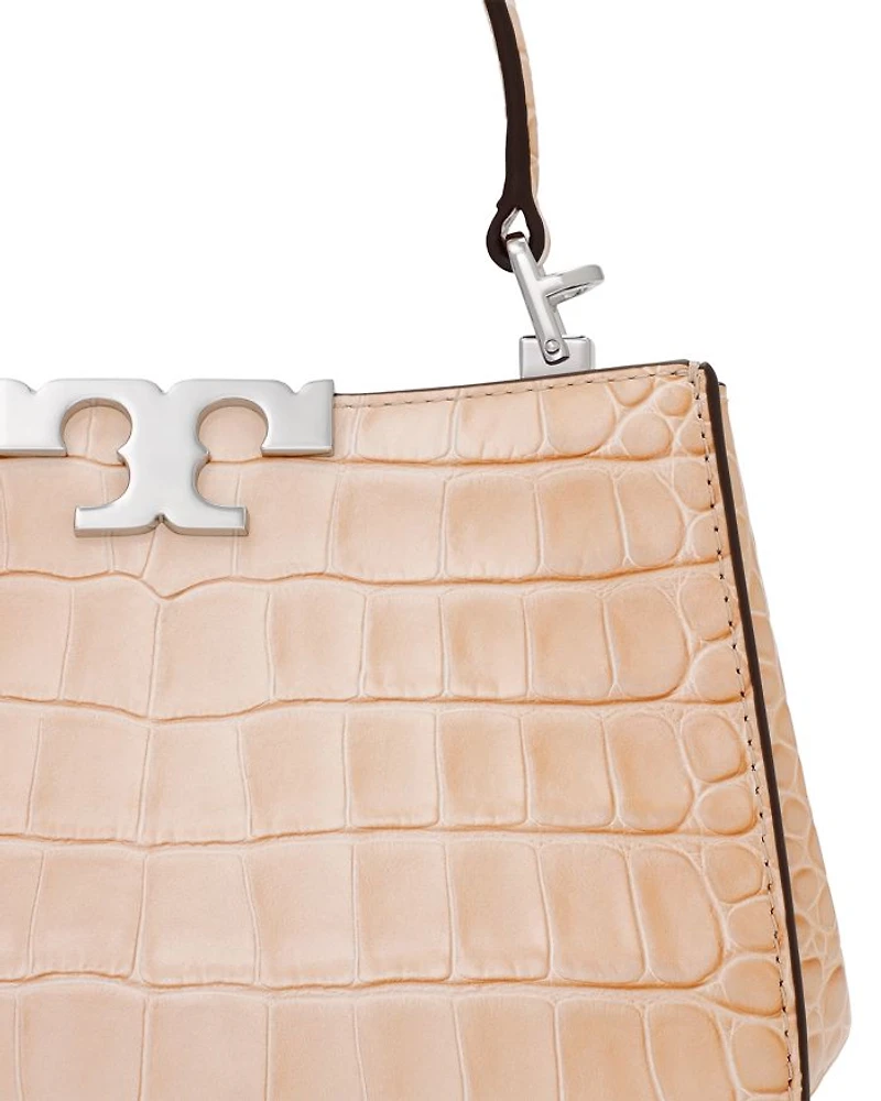 Eleanor Croc-Embossed Mini Satchel