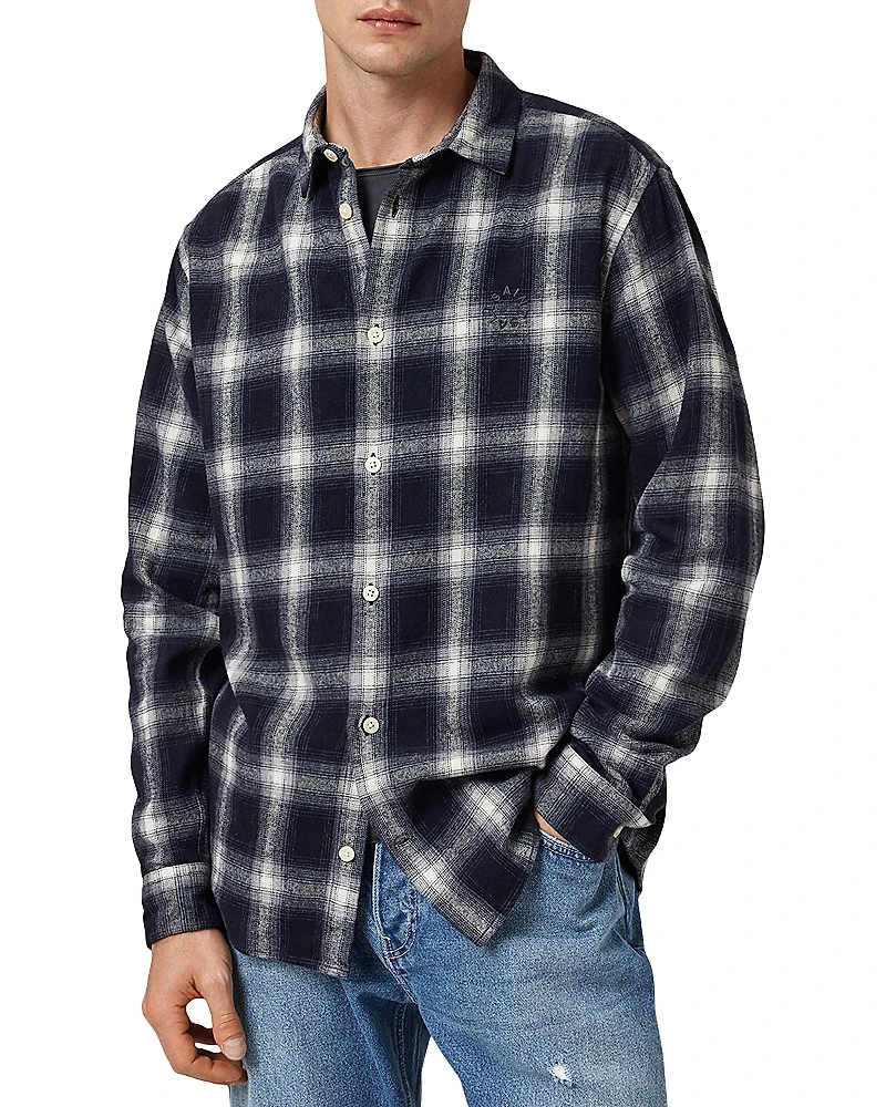 Allsaints Haven Relaxed Fit Long Sleeve Shirt