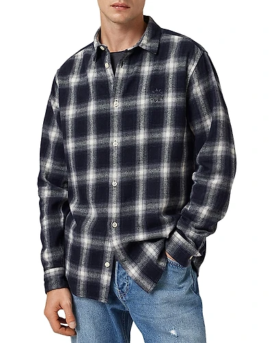 Allsaints Haven Relaxed Fit Long Sleeve Shirt