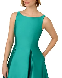 Sleeveless Tea-Length Dress