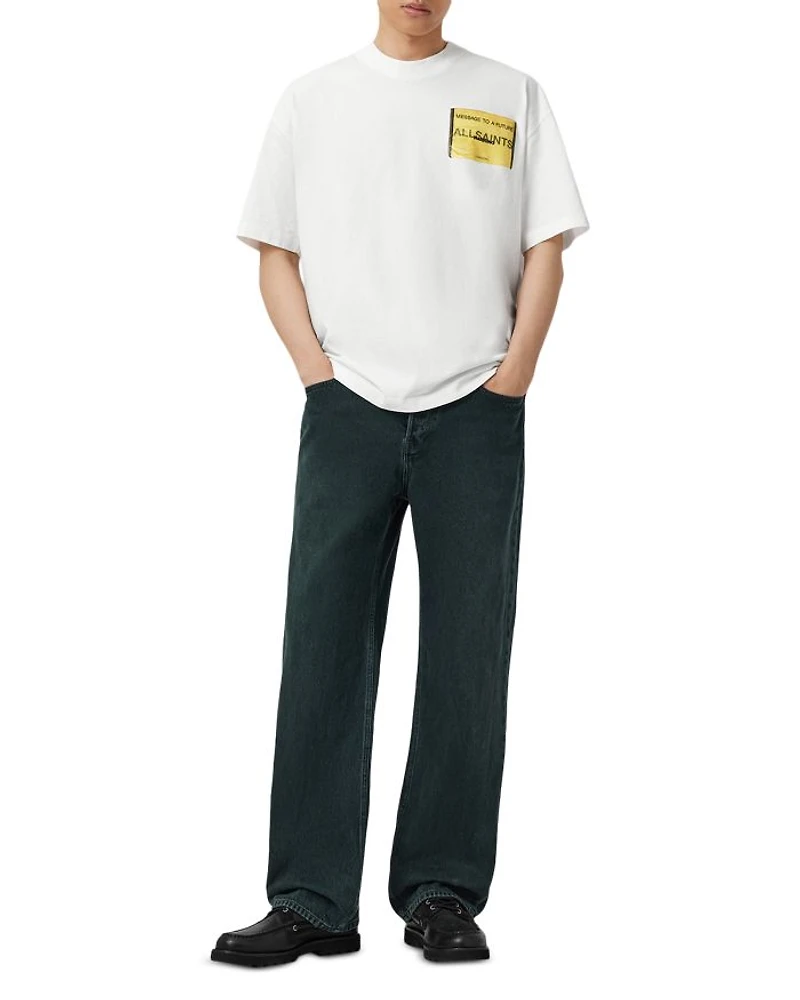 Oversized Violation Logo Graphic Tee