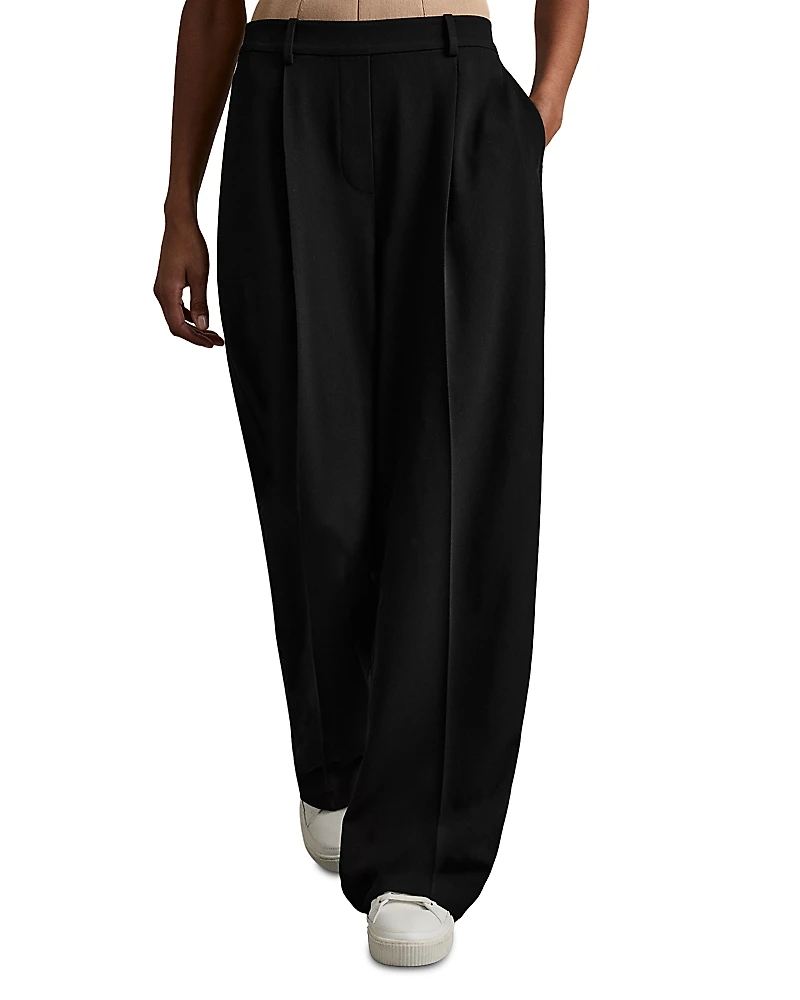 Reiss Petite Wide Leg Trousers