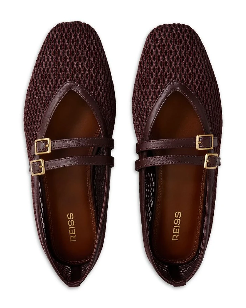Women's Elspeth Mesh Hardware Ballerina Flats