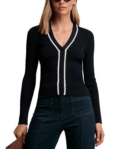 Reiss Lauri Knit Top